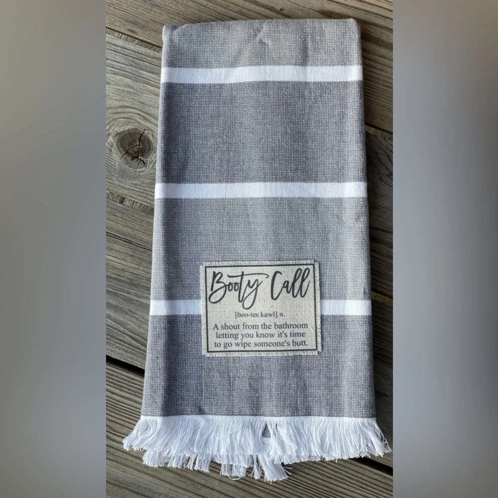 Restroom Humor Hand Towels